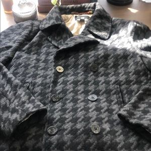 Beautiful Wool Houndstooth Peacoat Scotch & Soda